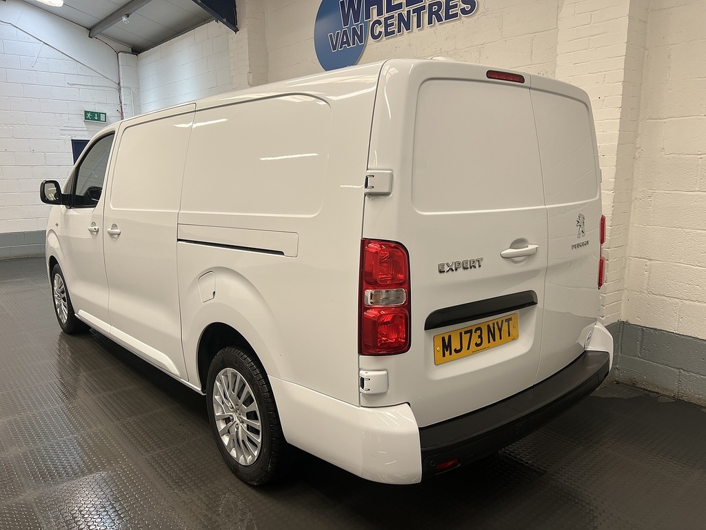 Peugeot Expert 1.5 Bluehdi 1000 Asphalt Premium Long Panel Van MJ73NYT White #3