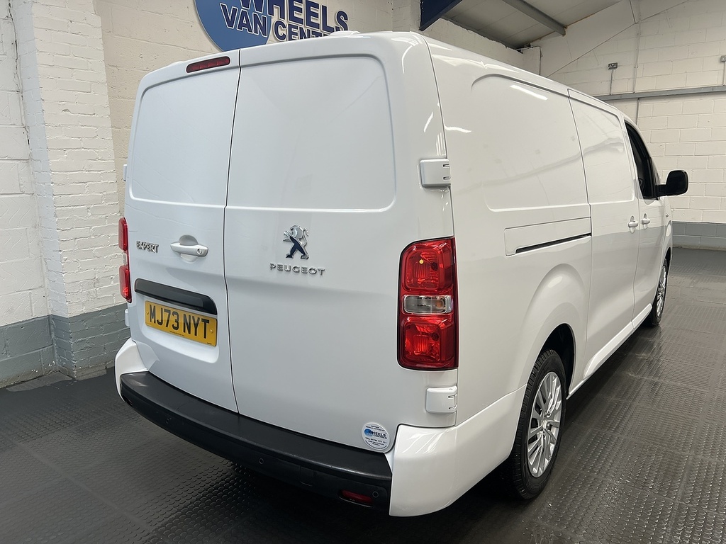 Peugeot Expert 1.5 Bluehdi 1000 Asphalt Premium Long Panel Van MJ73NYT White #5