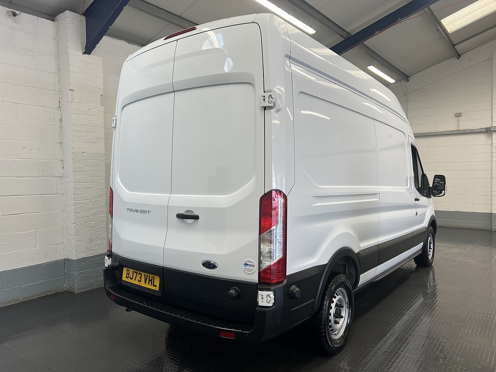 Ford Transit Custom 2.0 350 Ecoblue Leader Panel Van BJ73VHL White #5