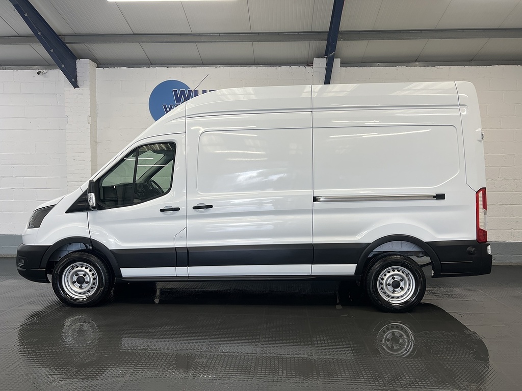 Ford Transit Custom 2.0 350 Ecoblue Leader Panel Van BJ73VHL White #2