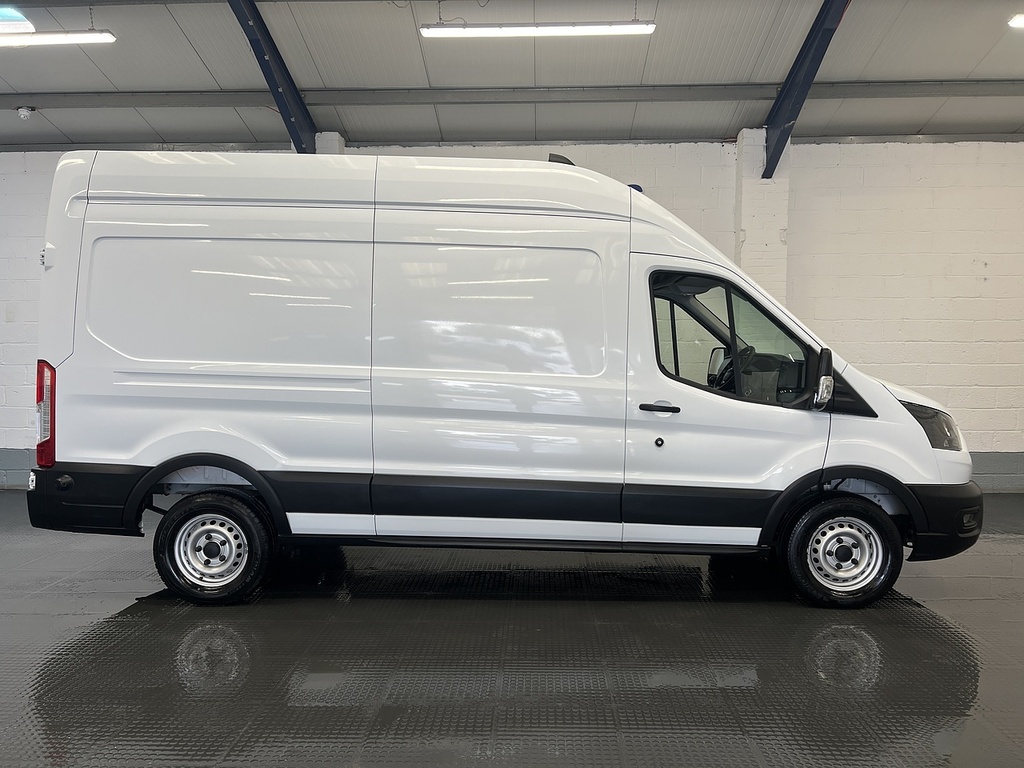 Ford Transit Custom 2.0 350 Ecoblue Leader Panel Van BJ73VHL White #6
