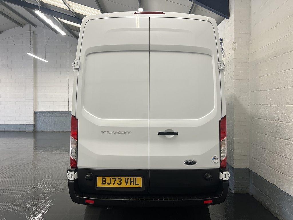Ford Transit Custom 2.0 350 Ecoblue Leader Panel Van BJ73VHL White #4