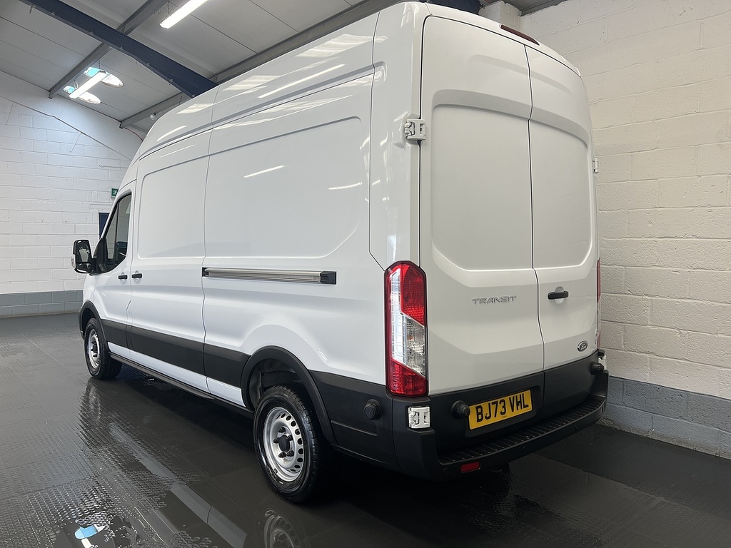 Ford Transit Custom 2.0 350 Ecoblue Leader Panel Van BJ73VHL White #3