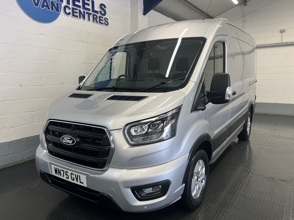 Ford Transit Custom 2.0 350 Ecoblue Limited Panel Van Silver
