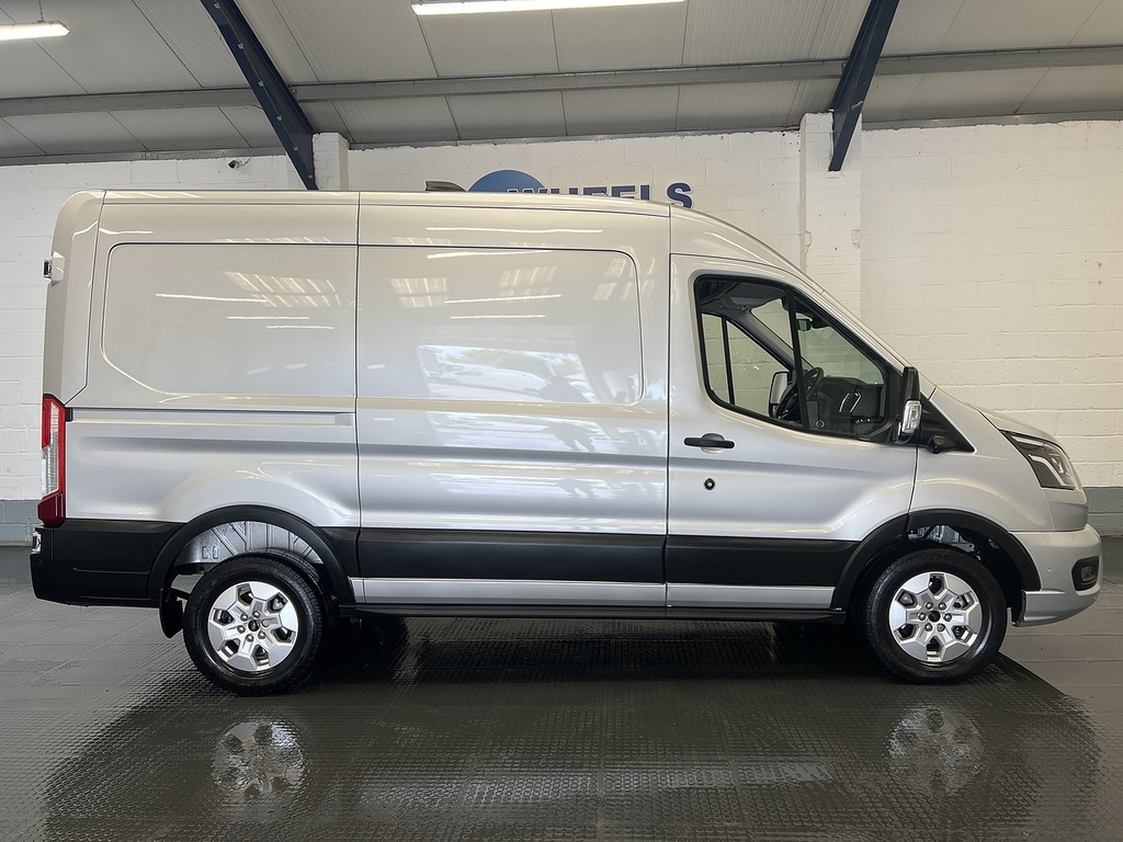 Ford Transit Custom 2.0 350 Ecoblue Limited Panel Van WN75GVL Silver #6