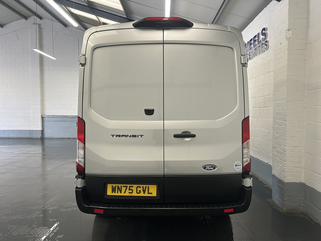 Ford Transit Custom 2.0 350 Ecoblue Limited Panel Van WN75GVL Silver #4