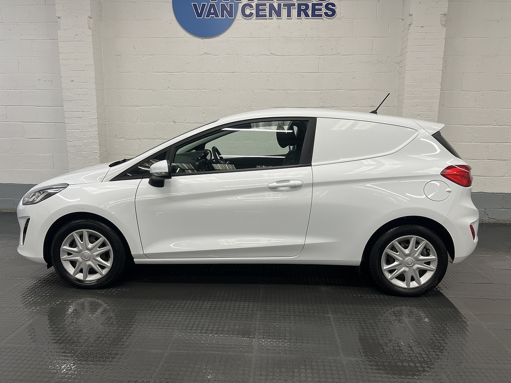 Ford Fiesta 1.5 Tdci Car Derived Van Euro 6 LJ19KDM White #2