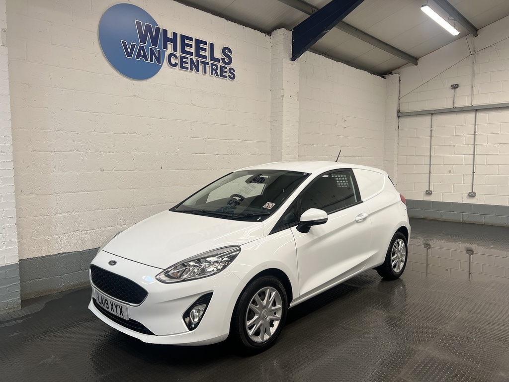 Ford Fiesta 1.5 Tdci Car Derived Van Euro 6 White