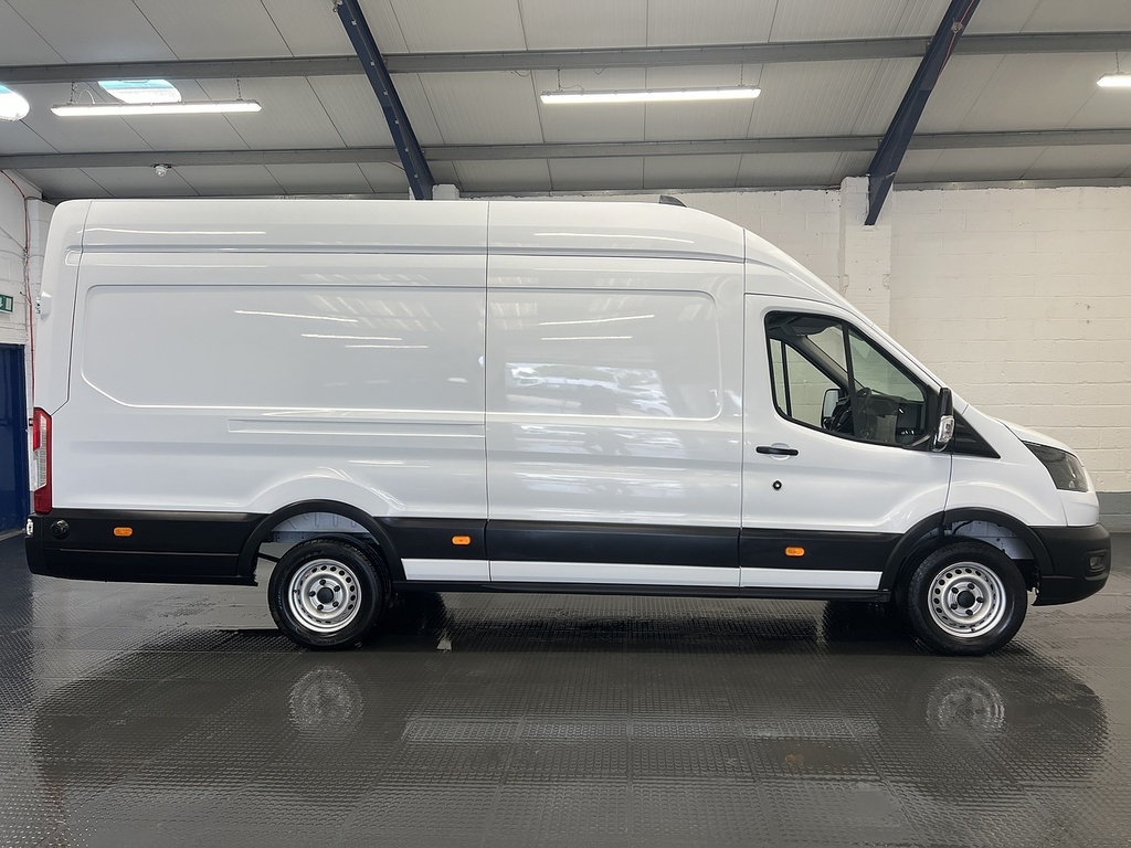 Ford Transit Custom 2.0 350 Ecoblue Hd Leader Panel Van Man HN73DME White #6