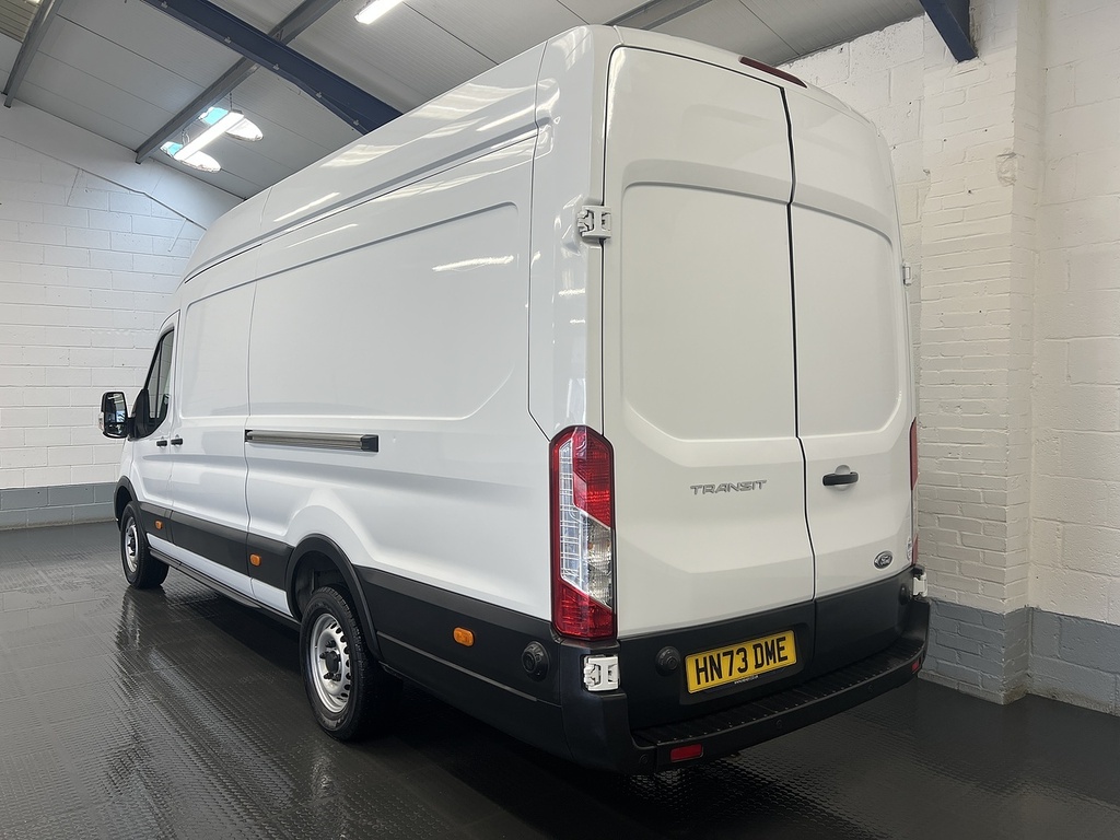 Ford Transit Custom 2.0 350 Ecoblue Hd Leader Panel Van Man HN73DME White #3