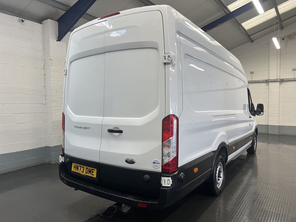 Ford Transit Custom 2.0 350 Ecoblue Hd Leader Panel Van Man HN73DME White #5
