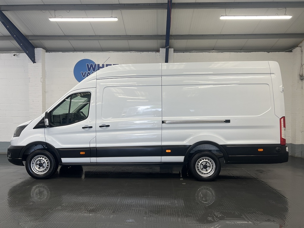 Ford Transit Custom 2.0 350 Ecoblue Hd Leader Panel Van Man HN73DME White #2