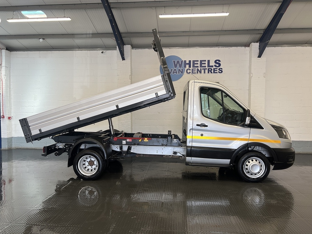 Ford Transit Custom 2.0 350 Ecoblue Hd Leader Tipper CV73LBL Silver #6