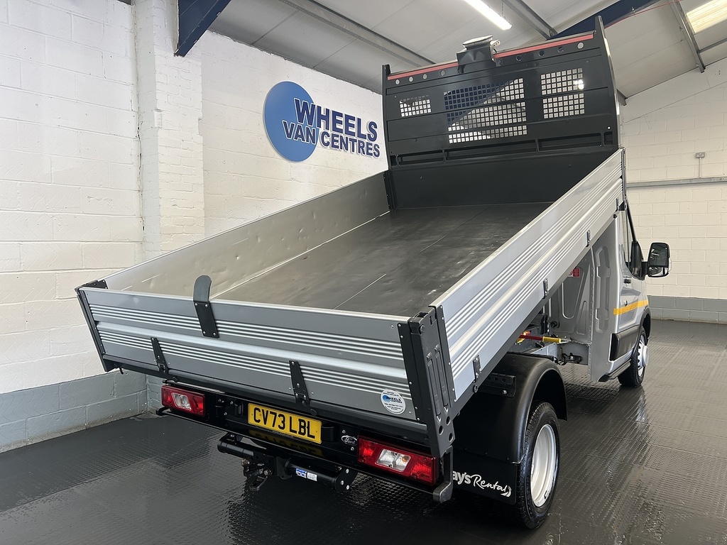 Ford Transit Custom 2.0 350 Ecoblue Hd Leader Tipper CV73LBL Silver #5