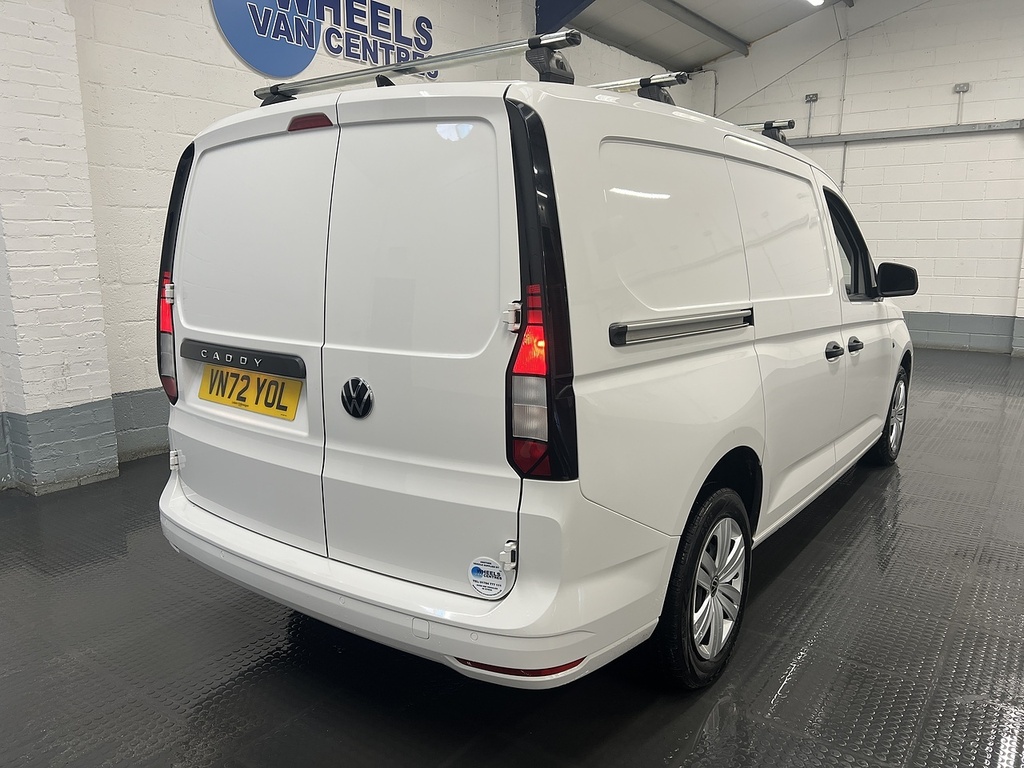 Volkswagen Caddy Maxi 2.0 Tdi C20 Commerce Plus Panel Van 6Dr Man VN72YOL White #5