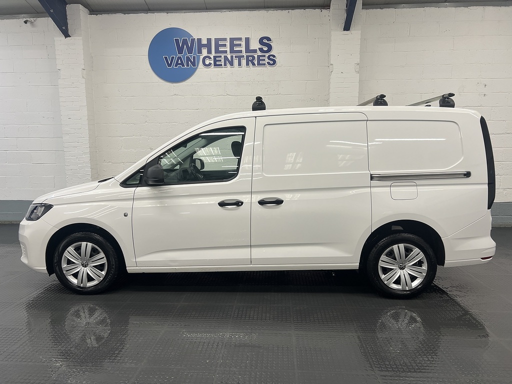 Volkswagen Caddy Maxi 2.0 Tdi C20 Commerce Plus Panel Van 6Dr Man VN72YOL White #2
