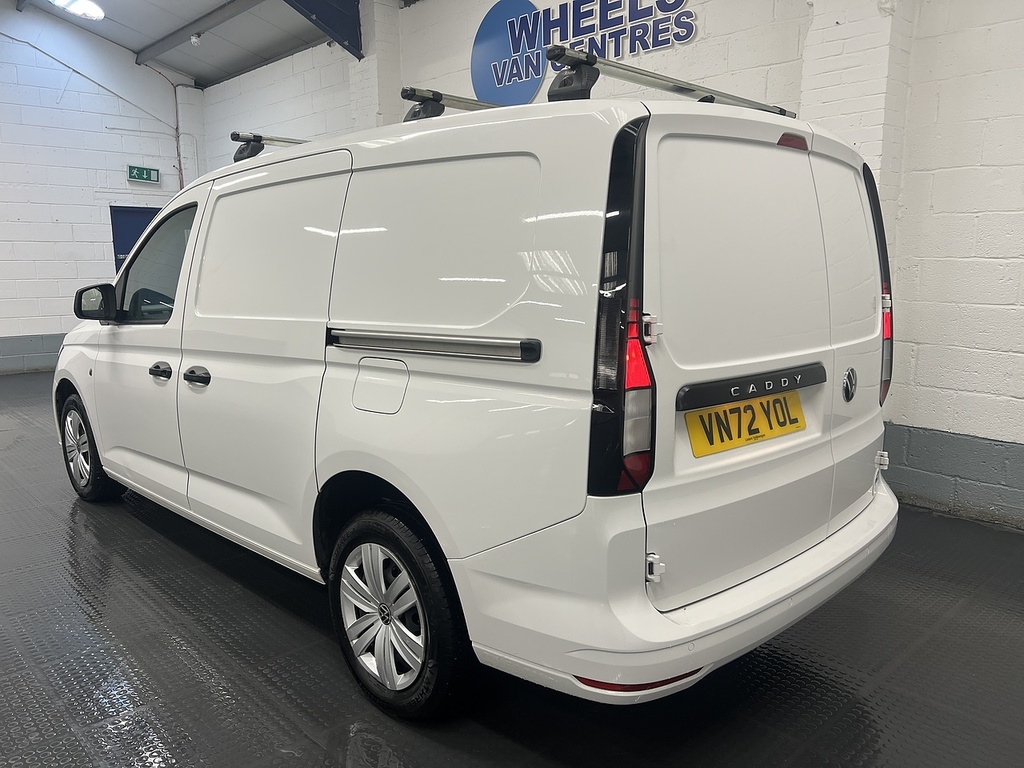 Volkswagen Caddy Maxi 2.0 Tdi C20 Commerce Plus Panel Van 6Dr Man VN72YOL White #3