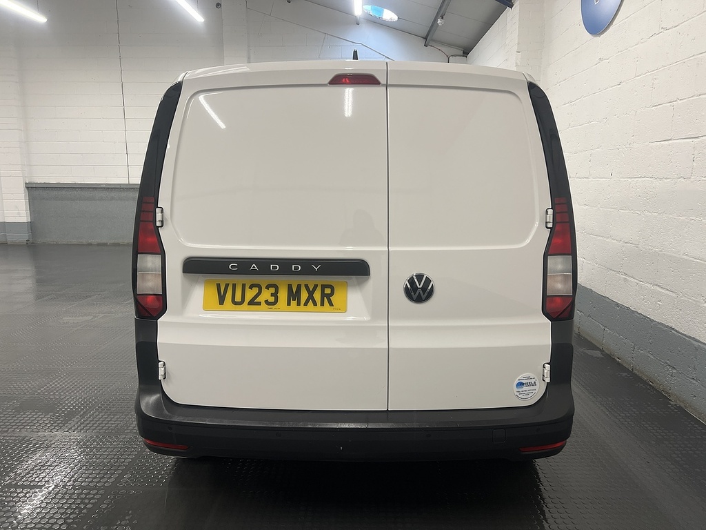 Volkswagen Caddy 2.0 Tdi C20 Commerce Panel Van S VU23MXR White #4
