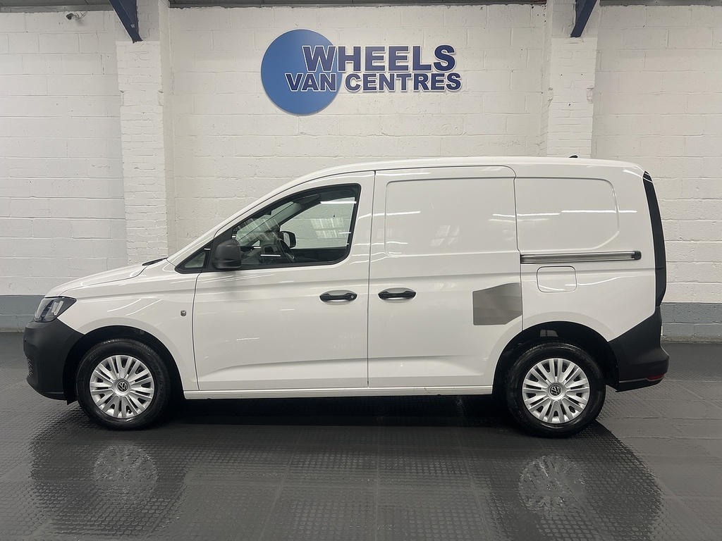 Volkswagen Caddy 2.0 Tdi C20 Commerce Panel Van S VU23MXR White #2