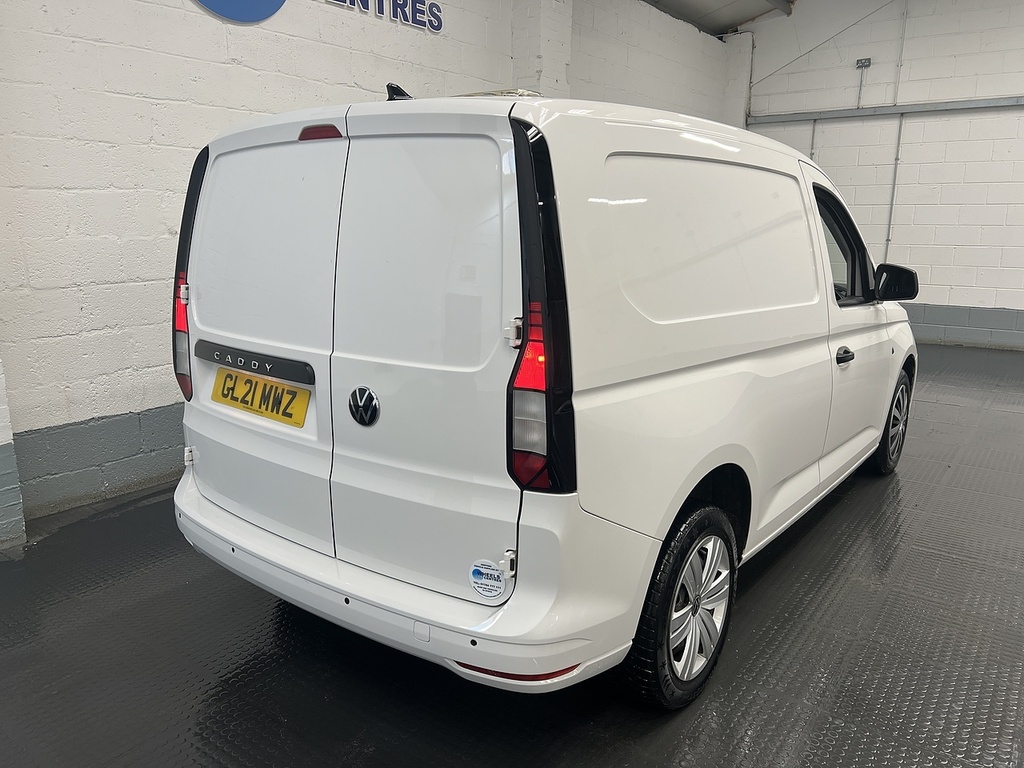 Volkswagen Caddy 2.0 Tdi C20 Commerce Plus Panel Van Man GL21MWZ White #5