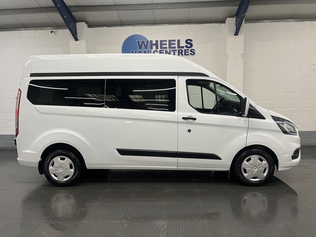 Ford Transit Custom 320 Ecoblue 130 Bhp L2 High Roof Trend 9 BK73LVW White #6