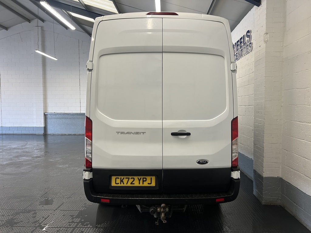 Ford Transit Custom 2.0 350 Ecoblue Leader Panel Van CK72YPJ White #4