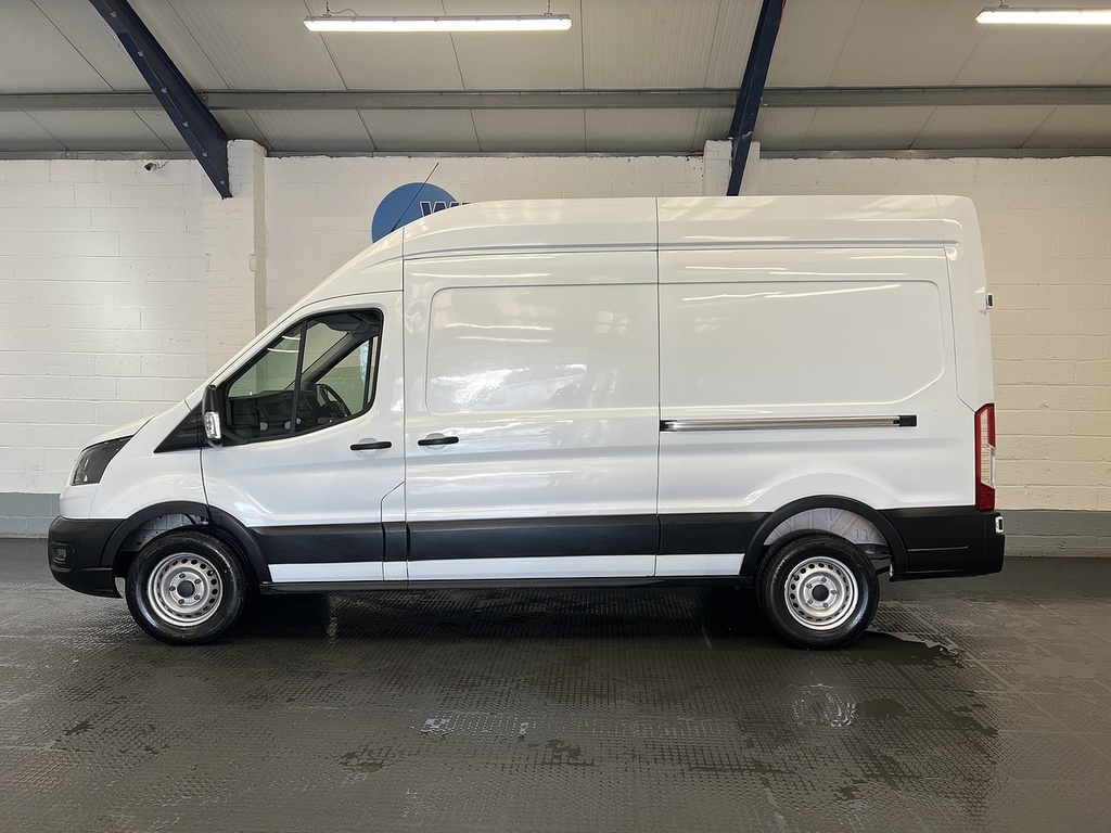 Ford Transit Custom 2.0 350 Ecoblue Leader Panel Van CK72YPJ White #2