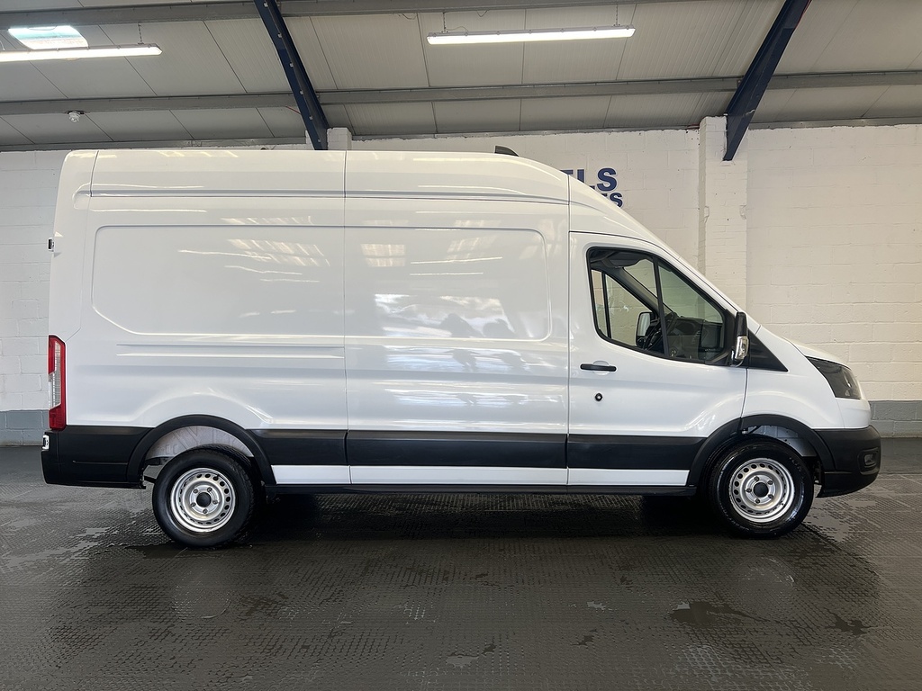 Ford Transit Custom 2.0 350 Ecoblue Leader Panel Van CK72YPJ White #6