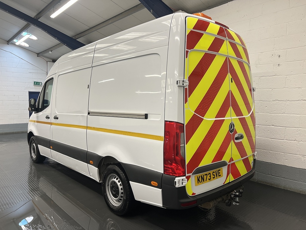 Mercedes-Benz Sprinter 2.0 315 Cdi Progressive Panel Van Manua KN73SVE White #3