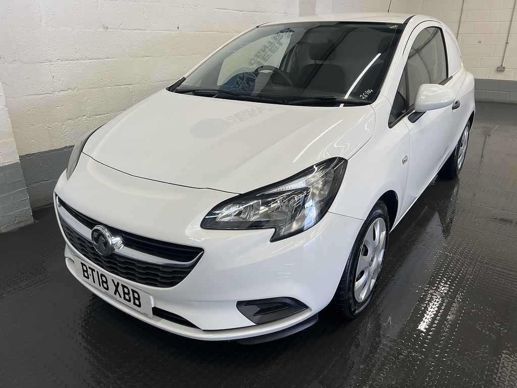 Vauxhall Corsa 1.3 Cdti Ecoflex Car Derived Van White
