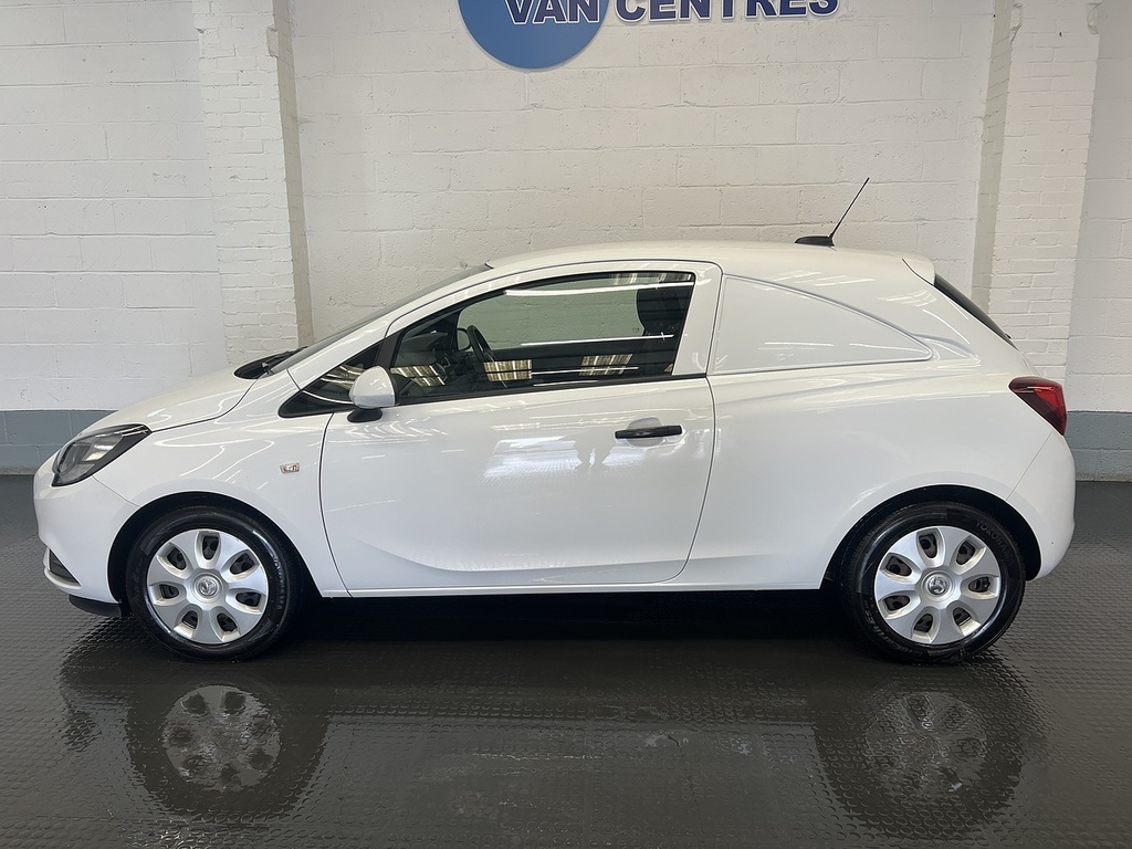 Vauxhall Corsa 1.3 Cdti Ecoflex Car Derived Van BT18XBB White #2