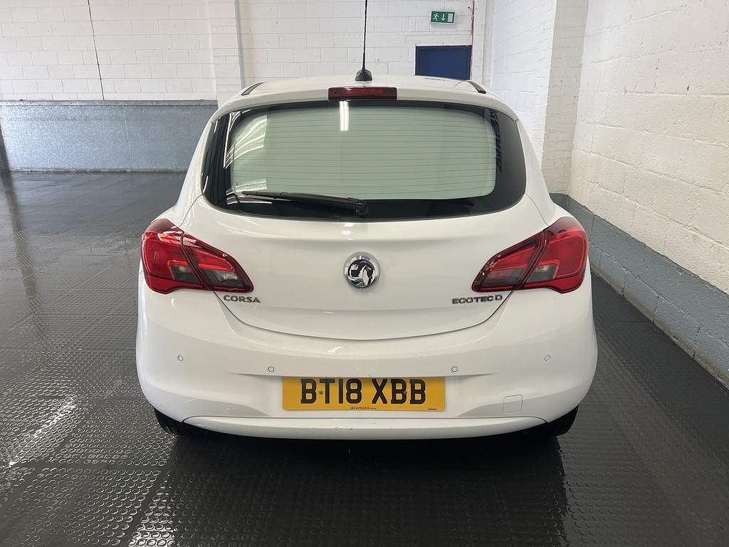 Vauxhall Corsa 1.3 Cdti Ecoflex Car Derived Van BT18XBB White #4