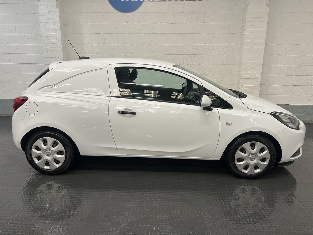 Vauxhall Corsa 1.3 Cdti Ecoflex Car Derived Van BT18XBB White #6