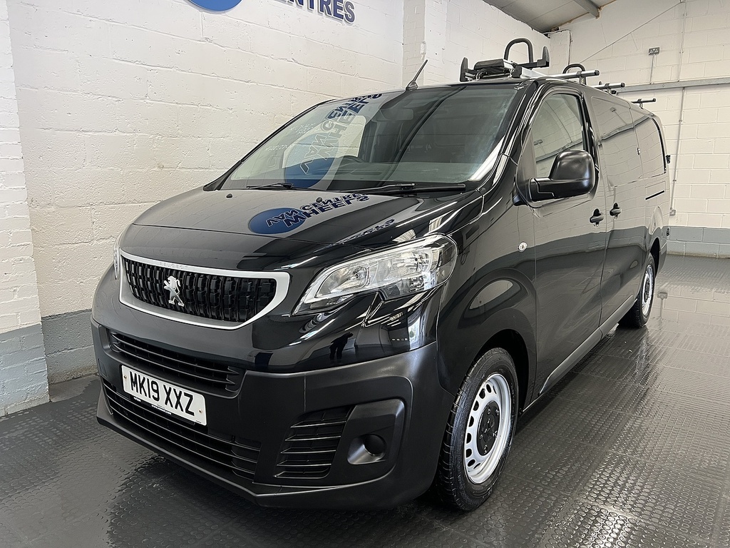 Peugeot Expert 1.6 Bluehdi 1200 Professional Long Panel Van 6Dr D Black