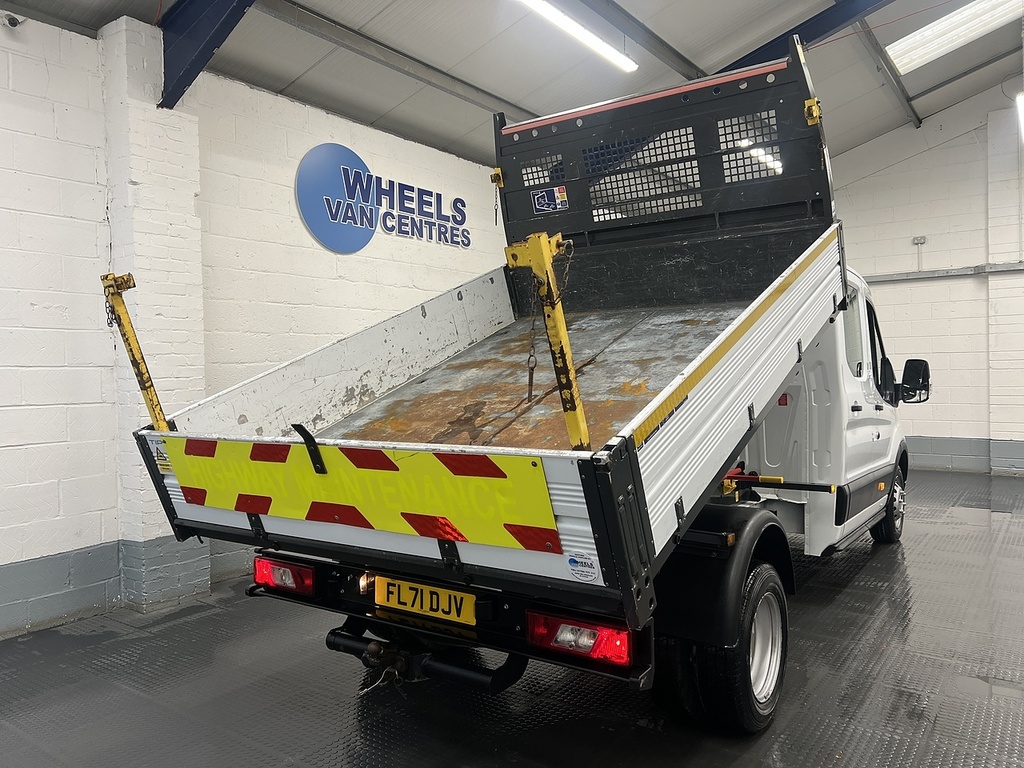 Ford Transit Custom 350 Ecoblue Leader 2.0 Tipper FL71DJV White #5