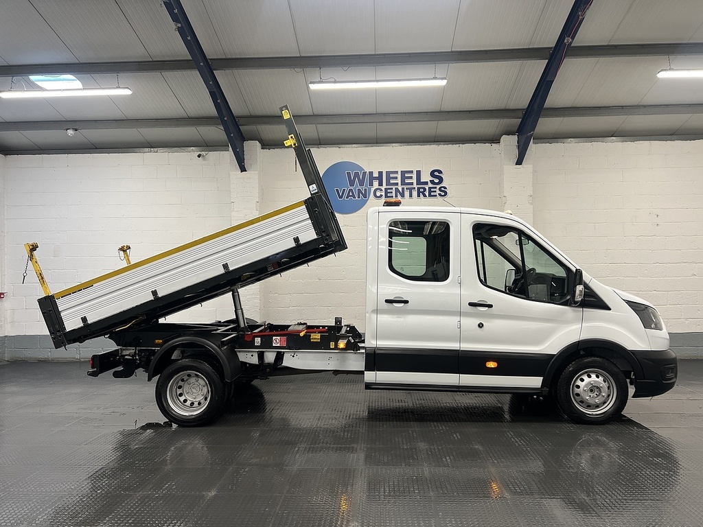 Ford Transit Custom 350 Ecoblue Leader 2.0 Tipper FL71DJV White #6