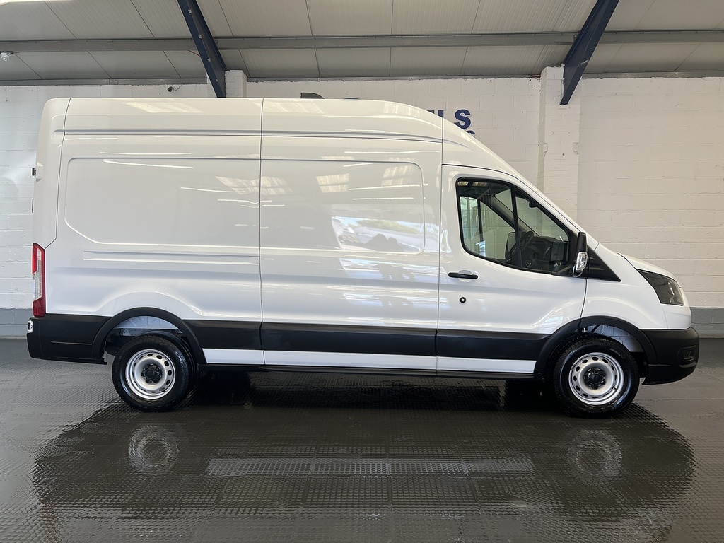 Ford Transit Custom 2.0 350 Ecoblue Hd Leader Panel Van Aut HK25BNZ White #6