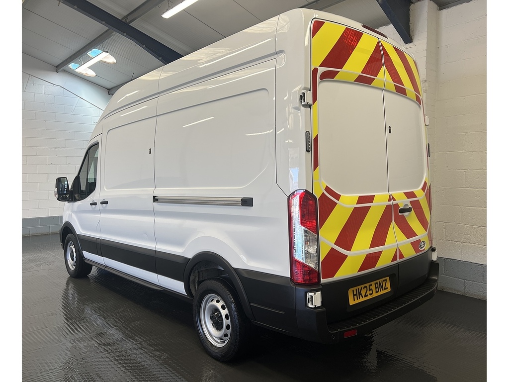 Ford Transit Custom 2.0 350 Ecoblue Hd Leader Panel Van Aut HK25BNZ White #3