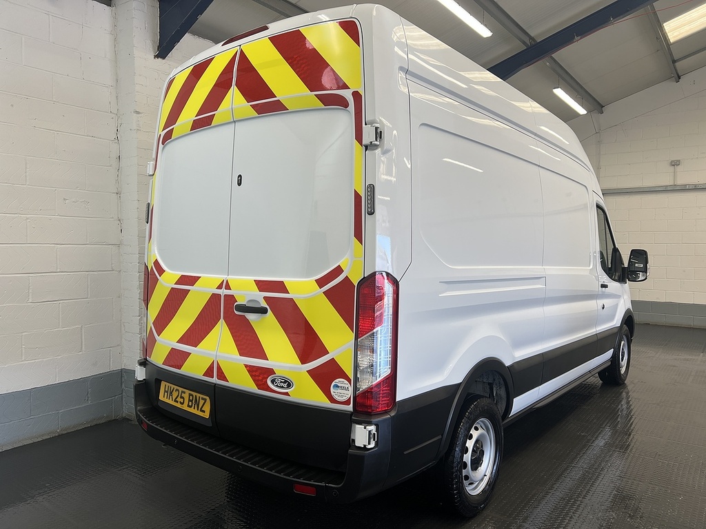 Ford Transit Custom 2.0 350 Ecoblue Hd Leader Panel Van Aut HK25BNZ White #5