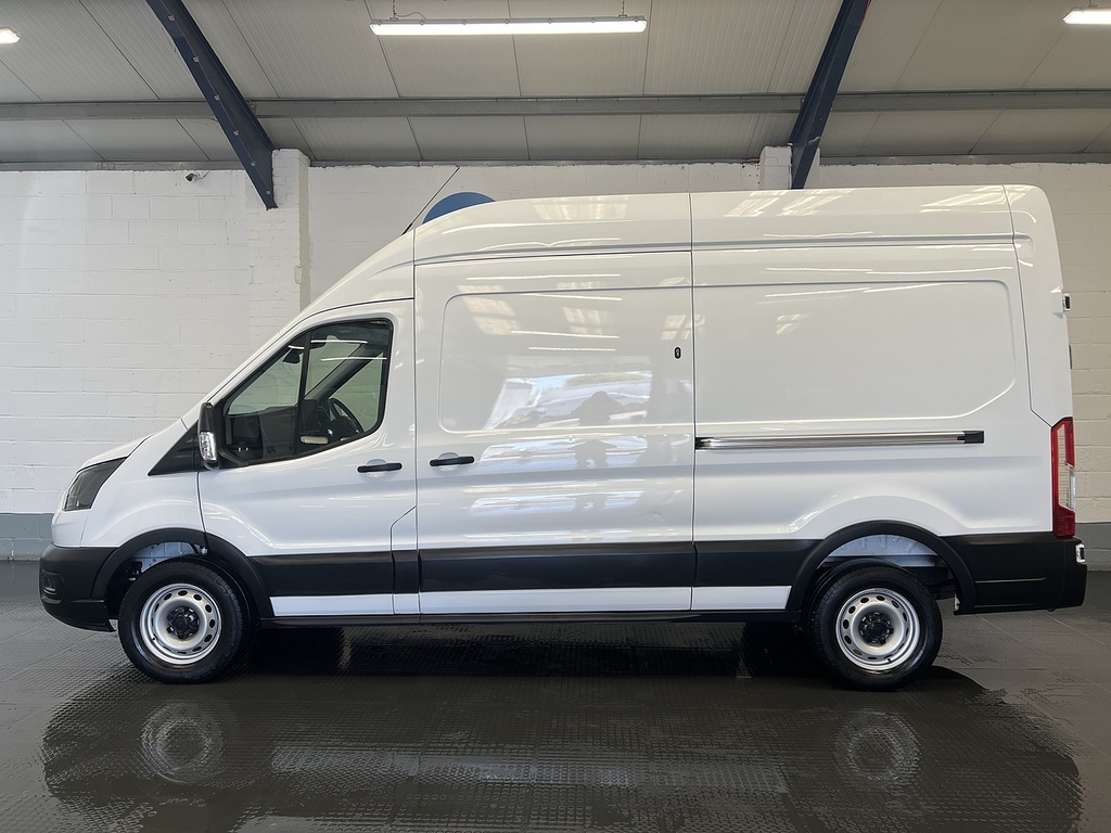 Ford Transit Custom 2.0 350 Ecoblue Hd Leader Panel Van Aut HK25BNZ White #2