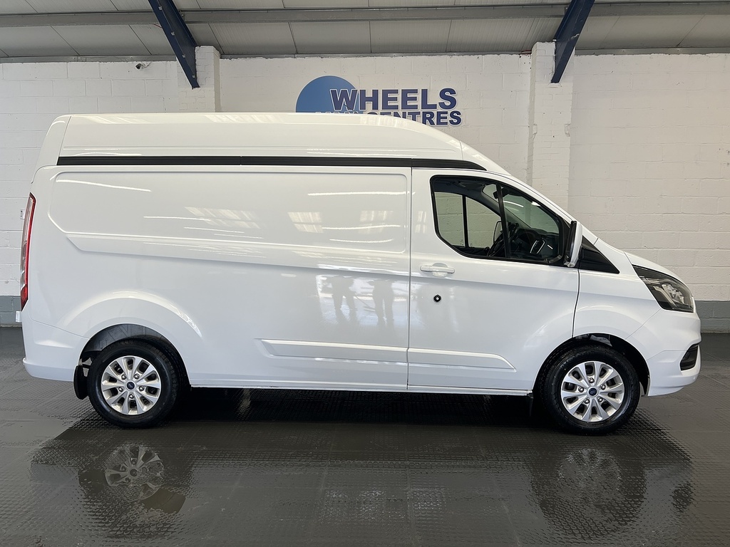 Ford Transit Custom 2.0 300 Ecoblue Mhev Limited Panel Van MT72VFN White #6