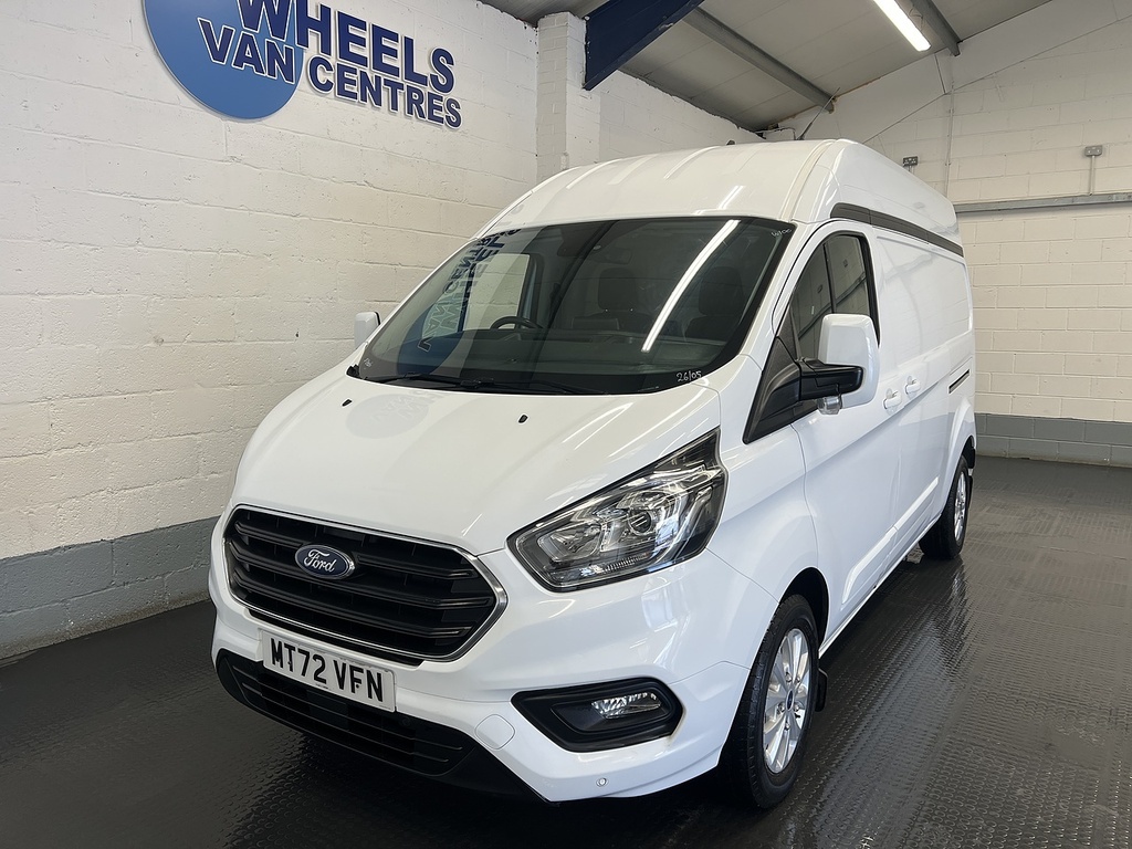 Ford Transit Custom 2.0 300 Ecoblue Mhev Limited Panel Van MT72VFN White