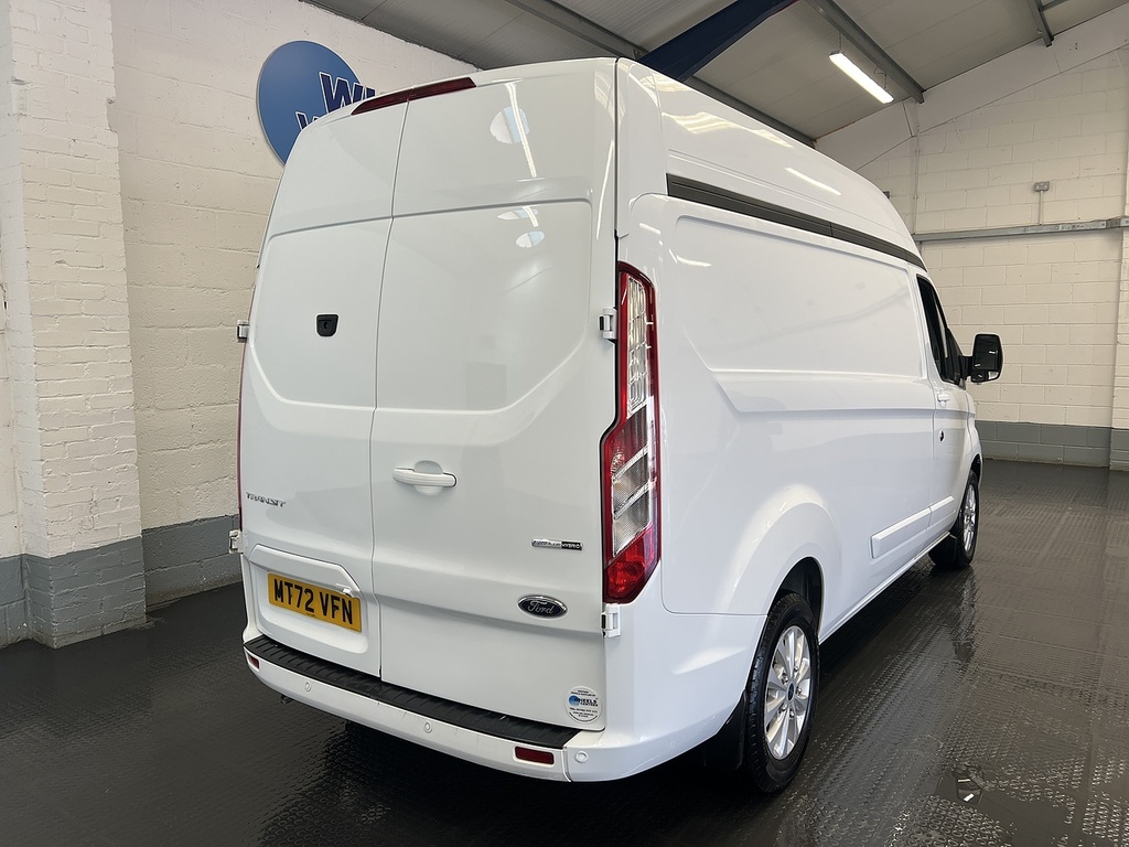 Ford Transit Custom 2.0 300 Ecoblue Mhev Limited Panel Van MT72VFN White #5