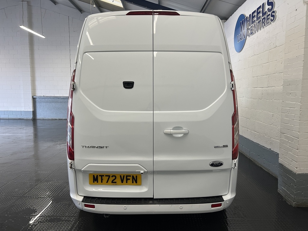 Ford Transit Custom 2.0 300 Ecoblue Mhev Limited Panel Van MT72VFN White #4