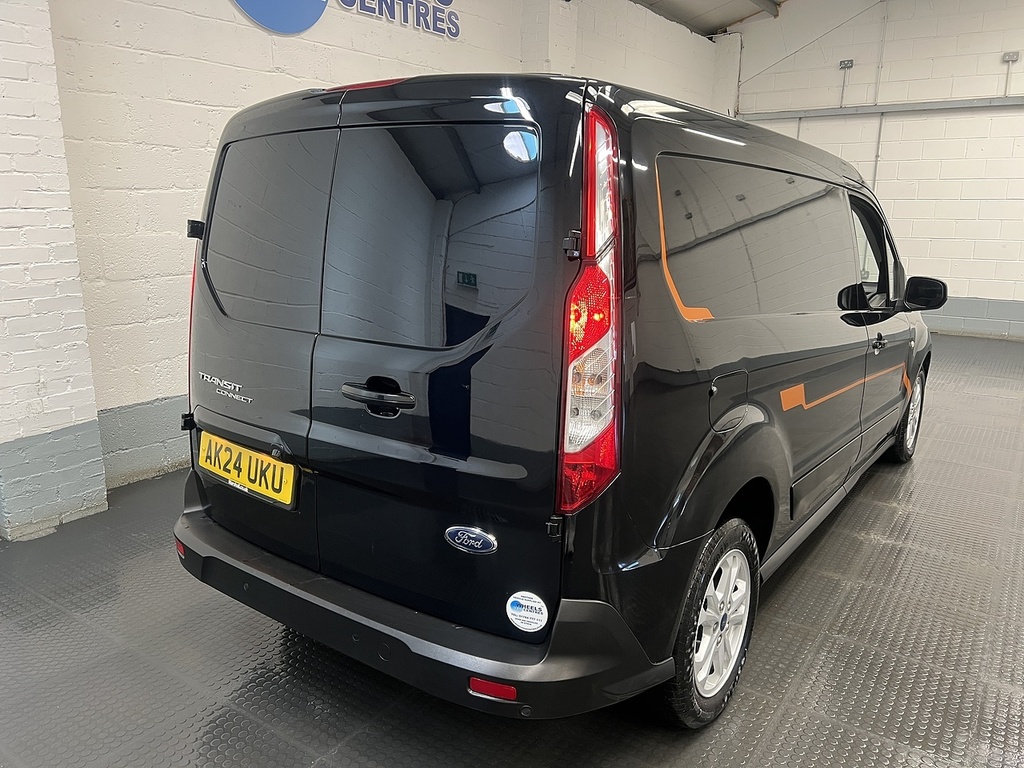 Ford Transit Connect 1.5 250 Ecoblue Limited Panel Van Manua AK24UKU Black #5
