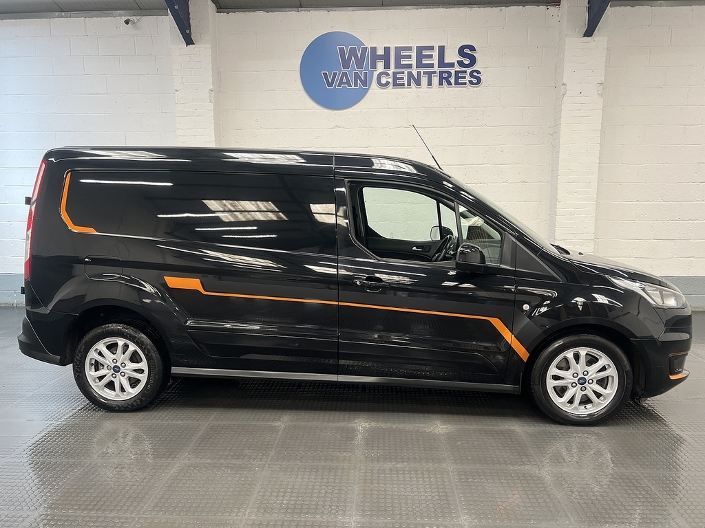 Ford Transit Connect 1.5 250 Ecoblue Limited Panel Van Manua AK24UKU Black #6