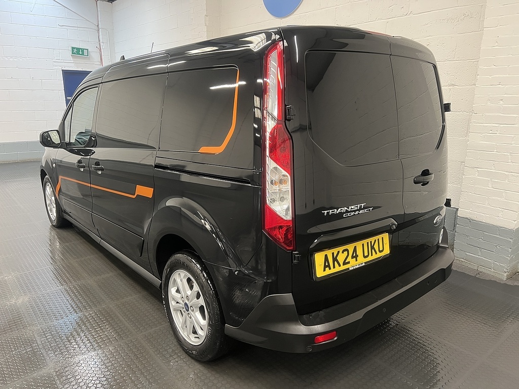 Ford Transit Connect 1.5 250 Ecoblue Limited Panel Van Manua AK24UKU Black #3