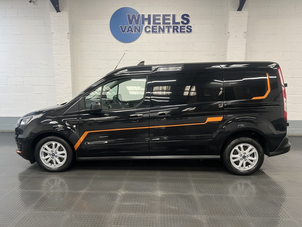 Ford Transit Connect 1.5 250 Ecoblue Limited Panel Van Manua AK24UKU Black #2