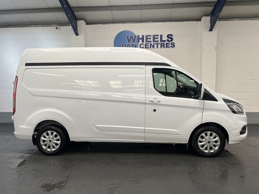 Ford Transit Custom 2.0 300 Ecoblue Mhev Limited Panel Van MT72VDN White #6