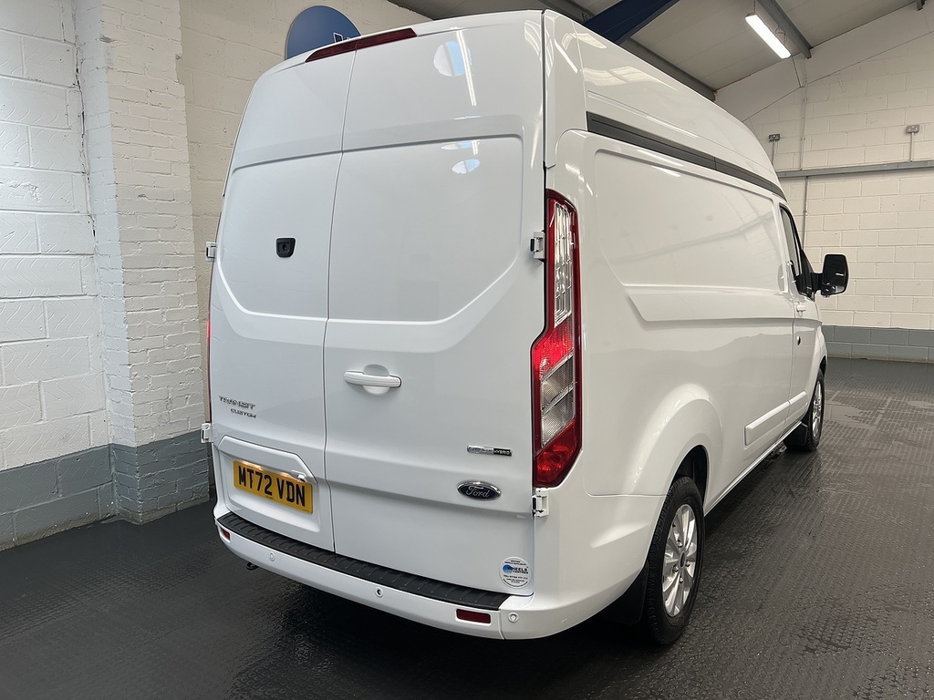 Ford Transit Custom 2.0 300 Ecoblue Mhev Limited Panel Van MT72VDN White #5